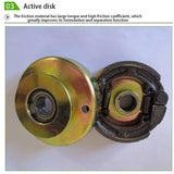 1 Set Single Groove Belt Clutch Fits for 168F/170F/GX200 Gas Engine with 20Mm Shaft Output Used for Water Pump/Cutter
