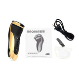 3 Blades Electric Razor electric shavers for men Rechargeable Electric Shaver Portable Electric Razor With LED Lighting Function