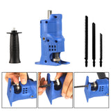 Electric Drill Modified To Electric Saw Reciprocating Jigsaw Adapter Accessories with Sawblade Power Tool Saws Drill To Jigsaw