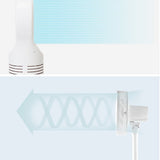 Creative Desktop Office Mini Leafless Fan Sleeping Fan Student Fan Two Gear Air Volume Stable Wind Speed