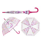 Kids Umbrella Unicorn Transparent Umbrellas Children Laser Umbrella Cute Cartoon Alpaca Girl Umbrellas Sakura Dropshipping