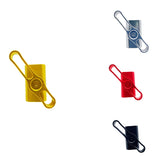 Dropship-1 Pcs Folding Bike Hinge Clamp CNC Aluminum Alloy C Buckle for Brompton Bike Hinge Clip Bicycle Accessories