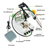 220V Multi-function Automatic Soldering Machine Pedal Electric Spot Welder 60W 0.8mm-1.6mm Welding Equipment 2022 New Tool
