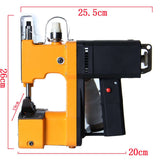 220V Portable High-Speed Electric Sewing Machine Household Knitting Desktop Foot Pedal Double Threads Pendal Sealing Machines