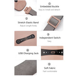 Menstrual Heating Pad Portable USB Cable Cordless 3 Heat Levels 3 Vibration Massage Modes for Back Belly Pain Relief Cramps