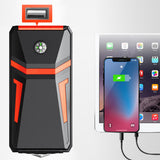 Car jump starter 1000A Battery Starter with LED Light and Safety Hammer 30000mAh Portable Power Bank Starting Device For car