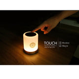 2022.Colorful Wireless Bluetooth-compatible Quran Speaker USB FM Radio Adjustable With Small LED Lamp Touch Remote Control Gift