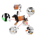 Pet Wheelchair For Disabled Dog Old Dog Cat Walking Assisted Car Adjustable Lightweight Hind Legs Rehabilitation Dog Wheelchair