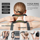 5pc/set Gym Fitness Yoga Tools EVA Foam Yoga Blocks Yoga Wheel Premium Back Roller For Yoga Pose Backbend Stretching Pilates