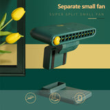 Portable Air Cooler Mini Air Conditioner Base Holder Design Personal  Fan Cooler Fan Air Cooling Fan Rechargeable Fan for Desk