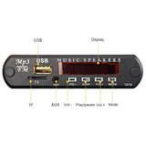 Bluetooth Amplifier Board 80W 2.1 Channel Subwoofer Amplificador Audio Board With Aux Fm Tf U Disk Home Theater Diy