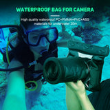 Camera Housing Case Dry Bag Pouch For Canon SLR DSLR Cameras Waterproof Housing Bags Free Shipping Camera Accessories