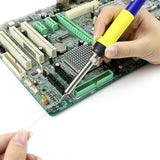 50W LED Digital Electric Soldering Iron Kit Quick Heating for Phone Electronics Repair PCB Circuit Board Maintenance