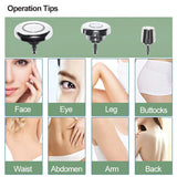 NEW Multifunctional RF Radio Frequency Instrument Skin Tightening Facial Rejuvenation Machine Household Red Light Beauty Device