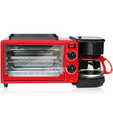 KZC-9L-K Breakfast Making Machine Household Oven Breakfast Machine Multifunctional Coffee Fried Egg Bread Pizza Making Machine