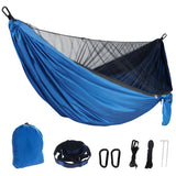 Camping Hammock Garden Anti Mosquito Bites Home Use Swing Sleeping Hanging Chair Outdoor Hiking Hunting Travel Portable Hang Bed