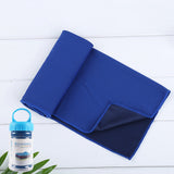 80*30cm Super Absorbent Cooling Towel Fast Drying Soft Breathable Chilly Gym Yoga Towel for Pilates Golf Camping Running Workout