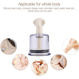 12pcs Anti Cellulite Massage Cans Rotary Handle Vacuum Suction Cans Acupuncture Cupping Cup Nipple Enhancer Cupping Set