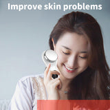Face Massager 5-in-1 Face Lift Devices RF Microcurrent Skin Rejuvenation Facial Massager Light Therapy Facial Beauty Device