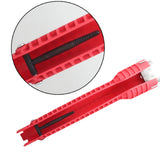 8 In 1 Flume Wrench Anti-slip Kitchen Sink Repair Tools Bathroom Faucet Assembly Key Plumbing Installation Wrench