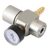 CO2 Gas Regulator 3/8in Quick Connector CO2 Mini Regulator Pressure Gauge for Soda Container Beer Keg Beer Accessories
