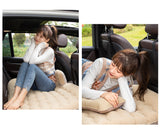 Universal Inflatable car mattress outdoor camping inflatable bed PVC flocking Multifunctional Car inflatable bed car accessories