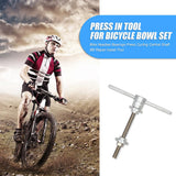 Durable Bearings Central Shaft Press Tool Bike Bicycle Bearing Center Press-In Shaft Installation Disassembly Tool