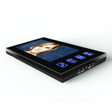 7 Inch Video Door Phone Doorbell Intercom Kit 1-camera 2-monitor Night Vision with IR-CUT 1000TVL Camera