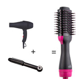 2021 New 2 IN 1 One Step Hair Dryer Hot Air Brush Hair Straightener Comb Curling Brush Hair Styling Tools Hair Dryer Brush