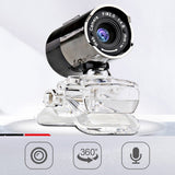 USB Webcam Web Camera 12MP With Microphone Driver-Free Web Camera Webcams For Desktop Laptop Computer Web Cameras 30FPS