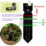 Capacitive Soil Moisture Sensor Corrosion Resistant for Arduino Moisture Detection Garden Watering DIY Electronic for Raspberry