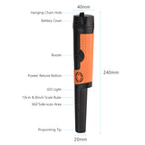 Metal Detector Pinpointer IP68 Fully Waterproof Pin Pointer Wand Probe Treasure Detectors Hunting Finders with Holster Lanyard
