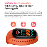 M6 Smart Band Fitness Tracker Bracelet Heart Rate Blood Pressure Monitor Smart Watch Android IOS 2021 Hot Sale Sport Smartband 6