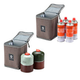 CAPMINGMOON Outdoor Gases Cylinder Carrying Bag Camping Cooking Gases Tanks Protector Pouch Portable Storage Bags Lamp Packs