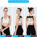 1Pcs Adjustable Back Care Posture Corrector Clavicle Brace Shoulder Support Strap Unisex Improve Sit Walk Prevent Slouching
