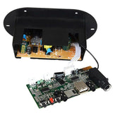 8 Inch 12V 24V 220V Three-use 3028BTMIC Car Digital Amplifier Monophone Amplifier Board With Bluetooth Radio TF Card Audio