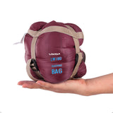 190*75cm Camping Envelope Sleeping Bag Ultralight Travel Mini Lazy Bags With Compression Bag Equipment Spring Autumn