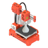 K7 Supper Mini Desktop 3D Printer 100x100x100mm No Heated Bed FDM One-Key Printing with TF Card PLA Sample Filament auto slice
