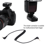 2.5mm Camera Shutter Cable Camera Remote Shutter Release Connecting Cord Cables For Canon Camera Accessories