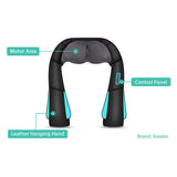 Shoulder Massager 8 Shiatsu Massage Heads Hot Compress Multiple Dynamics Over-heat Protection Fast Heating Neck Massager