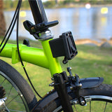 Dropship-Front Shelf Clip for Folding Car Suitable for Small Cloth Brompton Front Carrier Pig Nose Front Shelf Fixing Block