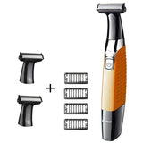 Washable oneblade body shaver face electric shaver for men edge razor man hair cleaning shaver beard shaving machine uSB charge