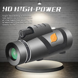 12x50 Telescope Powerful Monocular Telescope Pocket Optional With Smart Phone Holder Suitable For Hiking Camping Tourism