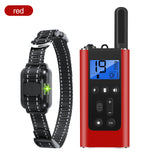 800m Remote Control Dog Training Device Rechargeable Waterproof Electric Shock Collar Bark Stopper Vibration Training Artifact