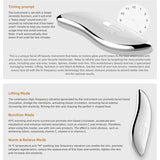 NEW Electric Face Massager Microcurrent Heated Vibration Massage Scraping Lifting Board Face Apparatus Beauty Corrector Thin