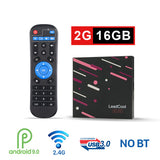 Android 9.0 Leadcool Play TV BOX RK3318 Quad Core 2GB 16GB 4GB 64GB Smart TV Box Media Player 1080P USB3.0 Android Set Top Box