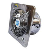 Booster Fan Extractor Exhaust fan Ventilation Pipe Fan Kitchen Wall Window Stainless Steel Fan Industrial Duct Fan