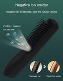 Negative Ion Hair Straightening Comb Straightener Curler Fast Heating Multifunction Electric Hair Brush Beard Brushe