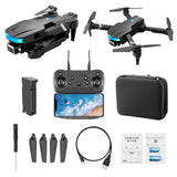 2022 LS-878 Mini Drone Quadcopter with 4K Profesional HD Dual Camera Altitude Hold Mode Foldable RC Helicopter WiFi FPV Toy Gift