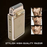 Shaver For Men Electric Reciprocating Barber Shaving Machine Noble Golden Tasteful Man Tools SU344